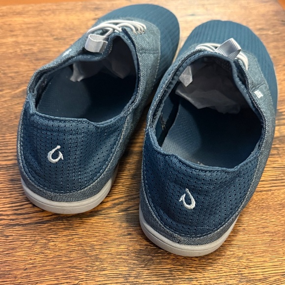 OluKai Men's Denim Blue Sneakers - Picture 3 of 4